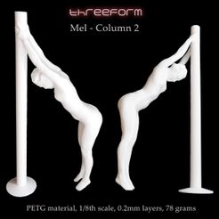 DSCN9292_Mel Column2_sq.jpg STL file Mel - Column 2 pose・3D printable model to download, ThreeForm