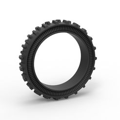 1.jpg 3D file Diecast tractor Cup tire Version 2 Scale 1:25・3D printable model to download