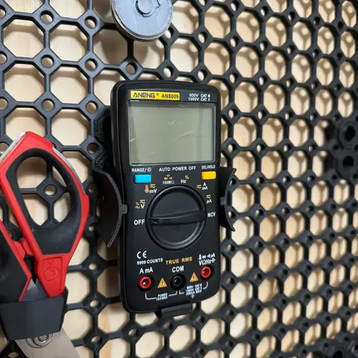 Free 3D file ANENG AN8009 Multimeter Mount Multiboard 🧹 ・3D printable ...