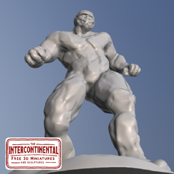 1.png Download OBJ file Clay Golem • 3D printable template, TheIntercontinental