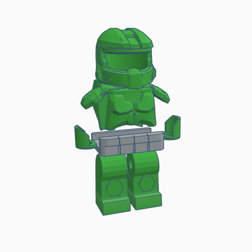 Lego Halo spartan