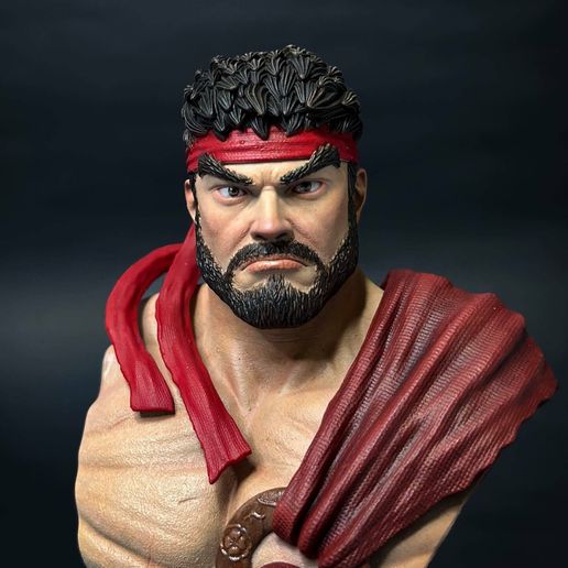 🎨 RYU - STREET FIGHTER 6 STL・ STL File for ・Cults