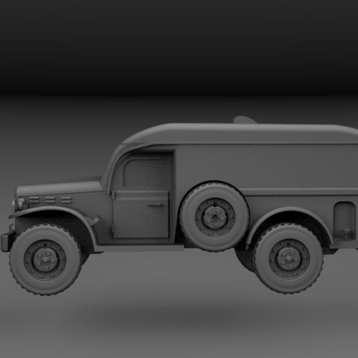 Dodge WC-54 Military Ambulance (WWII) - High Resolution