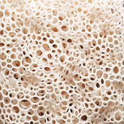 Bone_Tissue03.png 3D file Bone Tissue Structure・Template to download and 3D print
