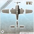 6.jpg Focke-Wulf Fw 190 - WW2 German Germany Luftwaffe Flames of War Bolt Action 15mm 20mm 25mm 28mm 32mm