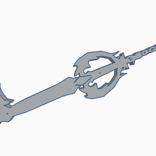 Lost Memory Key Kingdom Hearth 3D model