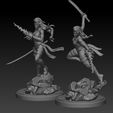 2.jpg Psylocke  Dual Pose  - Marvel Crisis Protocol