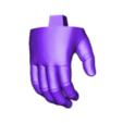 Hand_R.stl Bazil F7 Mazinger Z