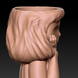 Picture4.png Télécharger le fichier STL Décoration Planter Pot Cute Girl 12 stl pour l'impression 3D • Objet imprimable en 3D, FabioDiazCastro