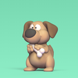 Cod359-Dog-Eating-Bone-2.png Chien mangeant un os
