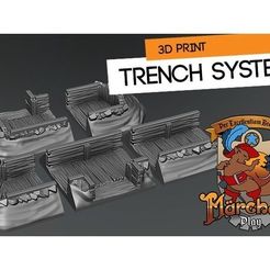 deb469dea93a46b18d7435530fb638c5_preview_featured.jpg Бесплатный STL файл Trench System・Идея 3D-печати для скачивания
