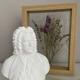 Bach2.jpg Bust Johann Sebastian Bach  (Art,Home)