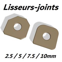 Kit lisseur joint silicone x4