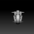 moto3.jpg Moto cyberpunk - future moto - moto decorative - moto decoration 3d model