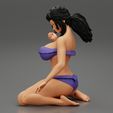 Girl-05.jpg 3D file Girl On A Beach Sitting On Her Knees 3D Print Model・3D print design to download, 3DGeshaft