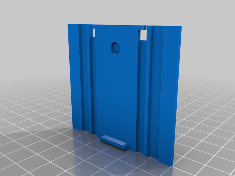 Download free STL file Ender3 V1 - Control Panel Cover with slider for ...