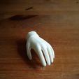 20160605_123709.jpg Рука на подставке - скульптурная модель в Blender