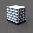 IBC-1.jpg IBC container 1:75 ship model model making