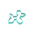 2.png Balloon Dog Cookie Cutters | STL Files