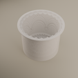 6.png Verzierte Torte STL - Silikonform Master Modell