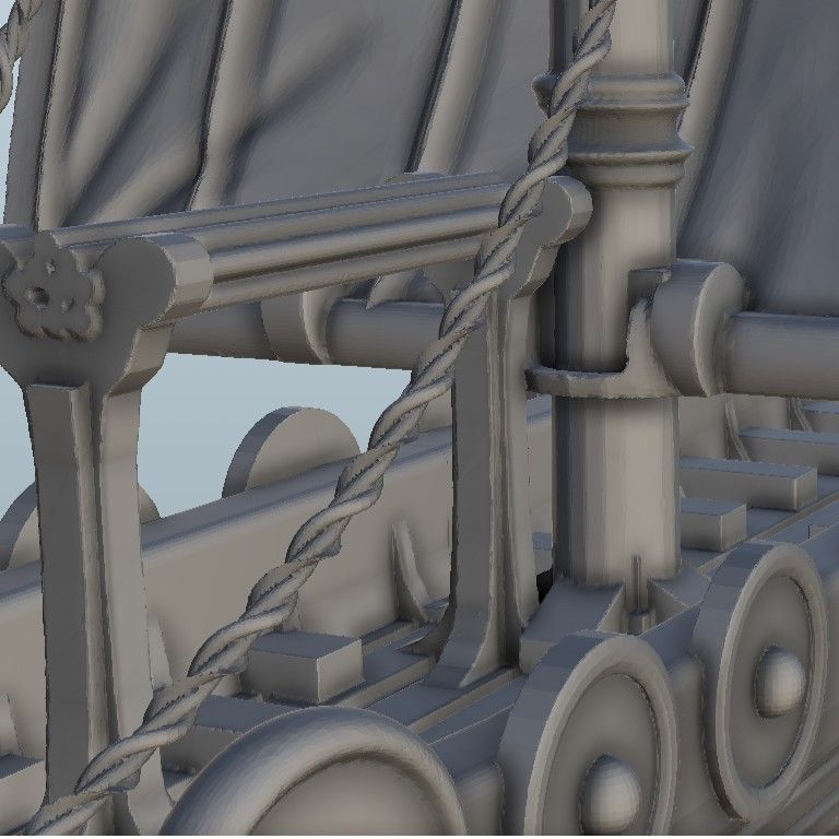 4.jpg Download STL file Viking war longship - SAGA Flames of war Bolt Action Medieval Age of Sigmar Warhammer • 3D printing model, Hartolia-Miniatures