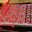 Nice foldable and transportable chess set