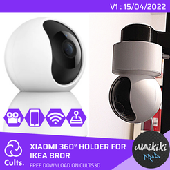 png_20220415_100223_0000.png Download free STL file Xiaomi 360 Holder For Ikea BROR • 3D print design, WaikikiProd