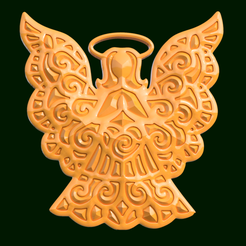 Angel-I.png Ange polygonal - Ange suspendu Heavenly Elegance