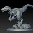 VELOCIRAPTOR4.jpg Jurassic world, Velociraptor, dinosaur with a watchful pose