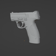 SW-MP-Shield-3D-MODEL-10.png Pistol SW MP Shield Smith & Wesson M&P Prop practice fake training gun
