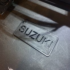 image0.jpeg Archivo STL gratis Llavero de Suzuki・Plan de la impresora 3D para descargar, Sboob
