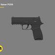 render_scene-(2)-front.647.jpg SIG Sauer P250 pistol Low-poly