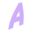 A.stl STL file Letters and Numbers Indiana Jones Letters and Numbers | Logo・Model to download and 3D print
