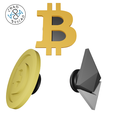 Pin-todos.png Crypto Pin Collection - Croc´s Charm - BTC ETH DOGE