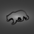 bear-render.png STL file Cutter cookies - Bear・3D printable design to download