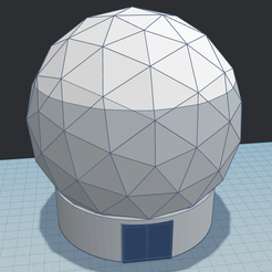 Radome-Full.png Radome Building, candy/pen/paperclip, etc holder