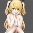 9.jpg FISCHL GENSHIN IMPACT STATUE CUTE GIRL 2 GAME CHARACTER ANIME 3D print model