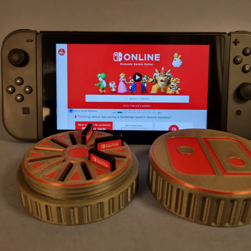 Nintendo Switch Game Storage 3D model