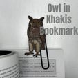 Owl-in-Khakis-Bookmark-complete-3.jpg Owl in Khakis Hueforge + Bookmark
