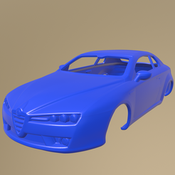 b07_013.png STL file Alfa Romeo Brera 2011 PRINTABLE CAR BODY・Model to download and 3D print