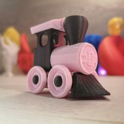 IMG_20190903_053849.jpg Free STL file =BB= Toy Train Building Kit・3D printing design to download
