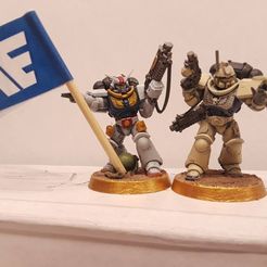 43019921_1643487329090101_2439773571405316096_o.jpg Free STL file 40k Gundam Bits・3D printer design to download