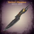 2.jpg Samira Weapon From League of Legends - Fan Art 3D print model