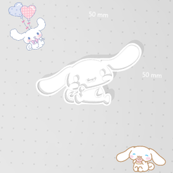 23_02_2022-04_42_53-p.-m.png Fichier STL Découpeur de biscuits sanrio cinnamonroll・Objet imprimable en 3D à télécharger