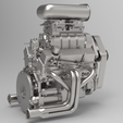 Chevy.SB.Supercharged.007.png Supercharged SBC Small Block Chevy V8 Engine 1/8 TO 1/25 SCALE