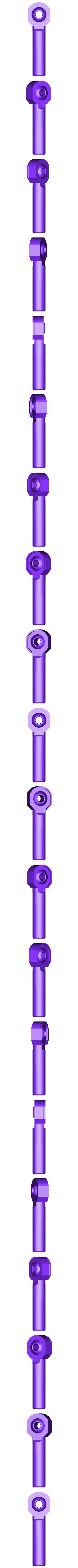 MRH-SWP-Link203ws.stl Main-Rotor-Head, for Helicopter, Fully Articulated Type