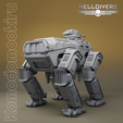Strider4.png AUTOMATON FACTORY STRIDER | HELLDIVER 2 | 3D PRINTABLE FIGURINE