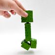 IMG_3422.jpg MINECRAFT FLEXI-CREEPER ARTICULATED PRINT IN PLACE CREEPER