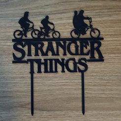 IMG_20220627_132131490.jpg STL file Stranger Things Cake Topper・Design to download and 3D print
