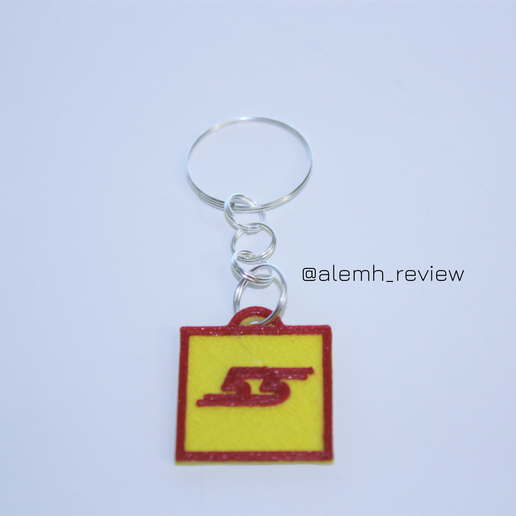 SS) Galemh_review F1 Drivers Logo Keychain